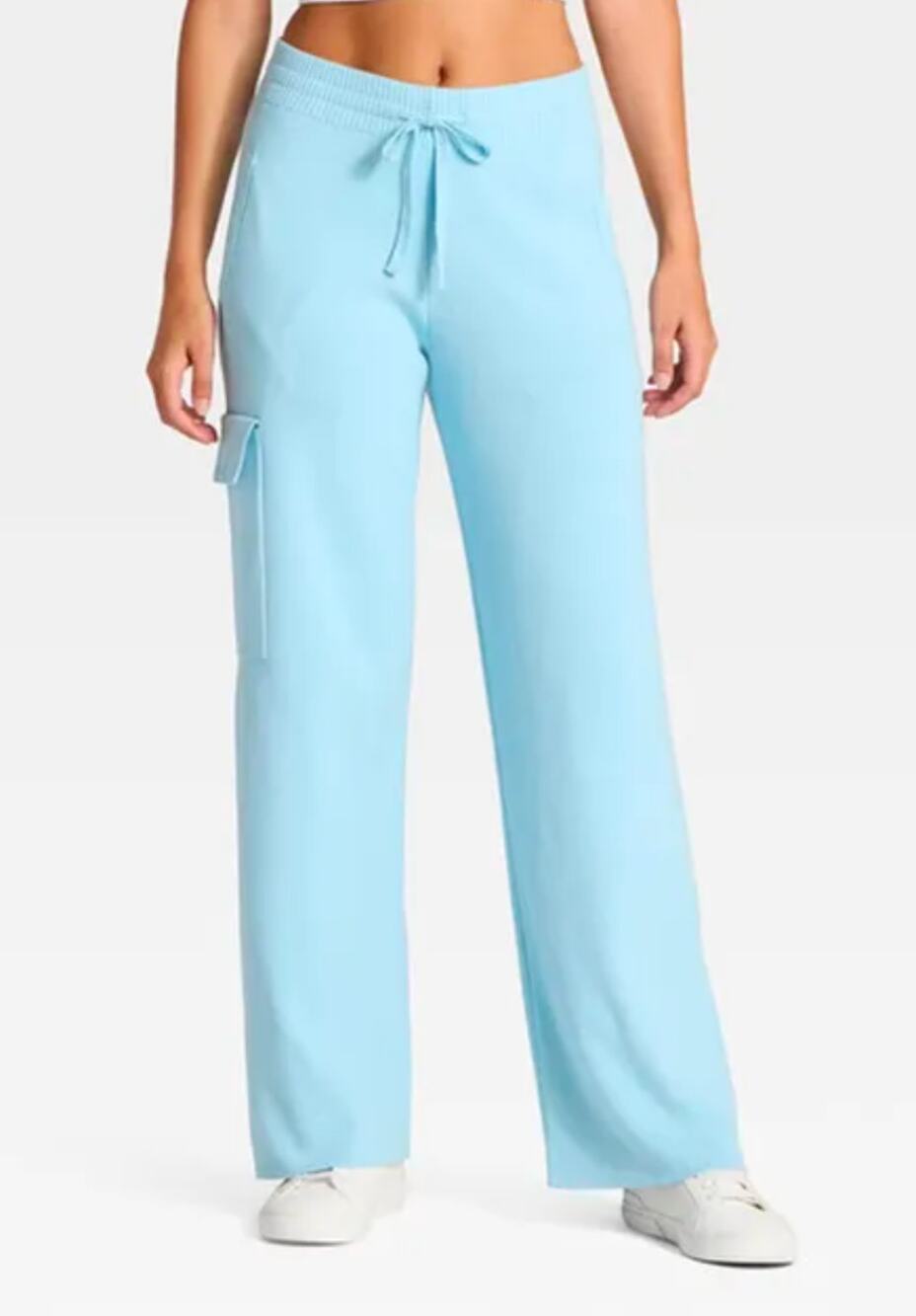 JoyLab Light Blue High Rise Cargo Pants XXL
